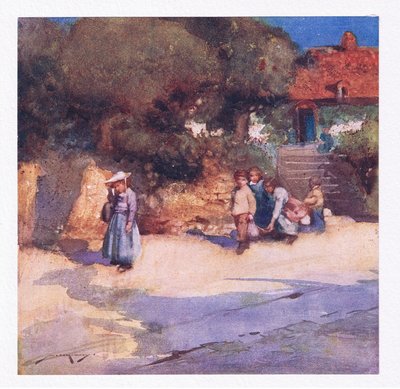 I bambini giocosi appena usciti da scuola da William Lee Hankey