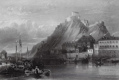 Fortezza di Ehrenbreitstein, Reno da William Leighton (after) Leitch