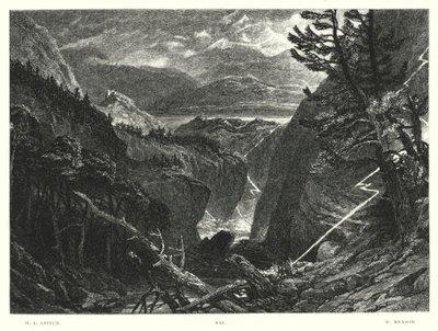Childe Harold, Canto III, Stanza 96 (incisione) da William Leighton Leitch