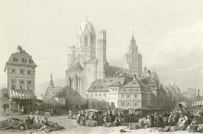 Cattedrale di Magonza, Reno da William Leighton Leitch