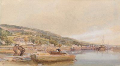Sul Clyde vicino a Bowling da William Leighton Leitch