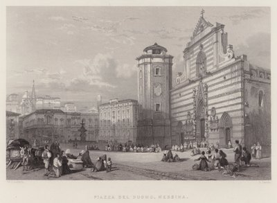 Piazza Del Duomo, Messina da William Leighton Leitch