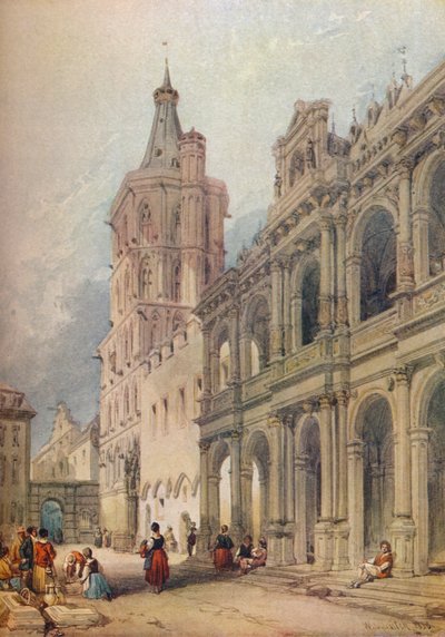 Municipio, Colonia, c. 1841 da William Leighton Leitch