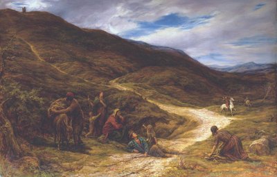 Sulla brughiera "Il corno, il corno, il corno vigoroso, vigoroso" da William Linnell