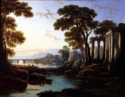 Paesaggio classico da William Linton