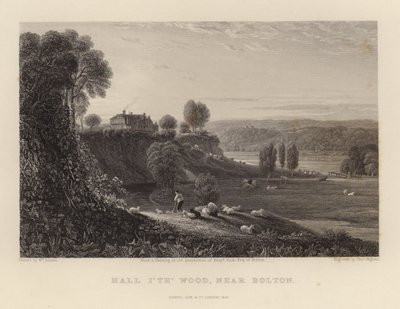 Sala nel bosco vicino a Bolton da William Linton