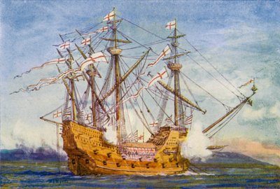 La "Grace De Dieu" da William Lionel (after) Wyllie