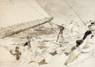 A bordo dello yacht imperiale tedesco 