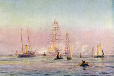 Porto di Portsmouth, 1912 da William Lionel Wyllie
