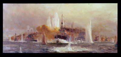 La battaglia dello Jutland da William Lionel Wyllie