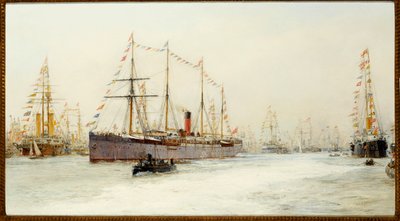 La revisione del Giubileo di Diamante del 1897 da William Lionel Wyllie