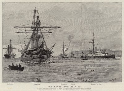 La mobilitazione navale da William Lionel Wyllie