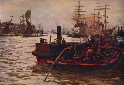 Toil, Glitter, Glime and Wealth, 1883-1935 da William Lionel Wyllie