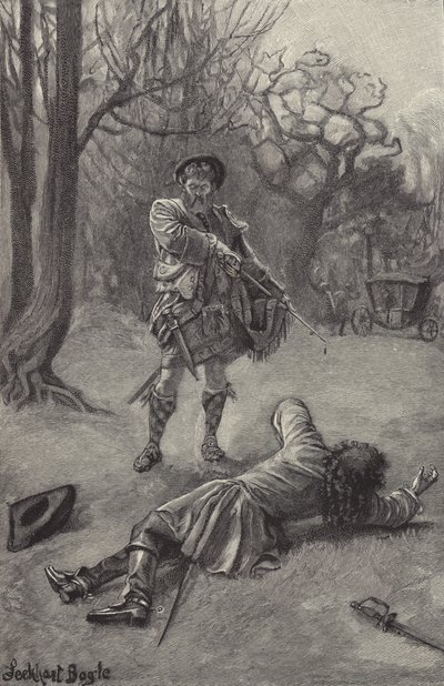 Morte di Rashleigh da William Lockhart Bogle
