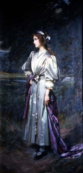 Ritratto di Mary Logsdail, la figlia dell
