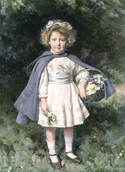 Ritratto di Patricia Anley da William Logsdail