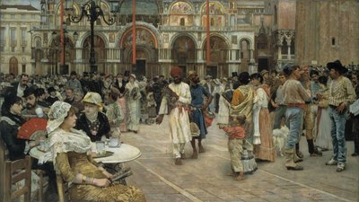 La piazza di San Marco, Venezia da William Logsdail