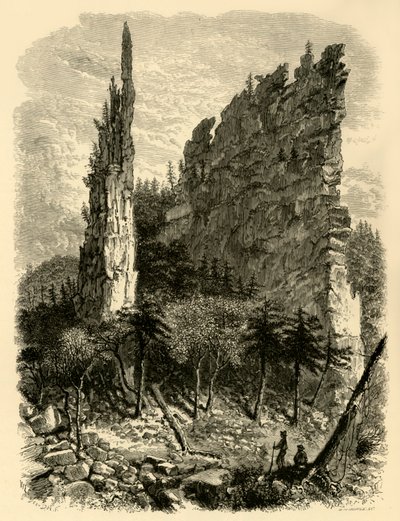 I pinnacoli di Karr, 1872 da William Ludwell Sheppard