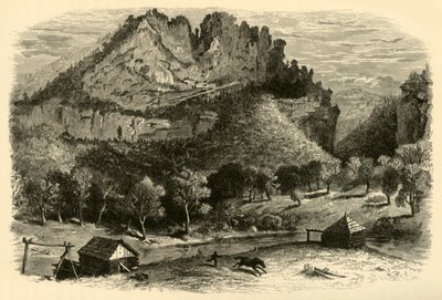 Le scogliere di Seneca, 1872 da William Ludwell Sheppard