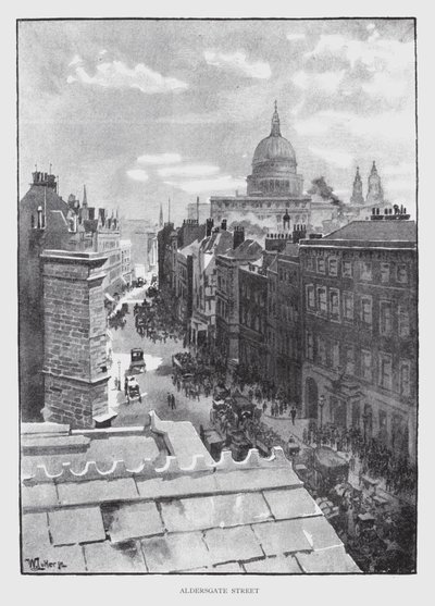 Aldersgate Street da William Luker