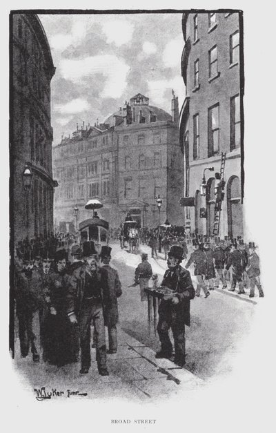 Broad Street da William Luker