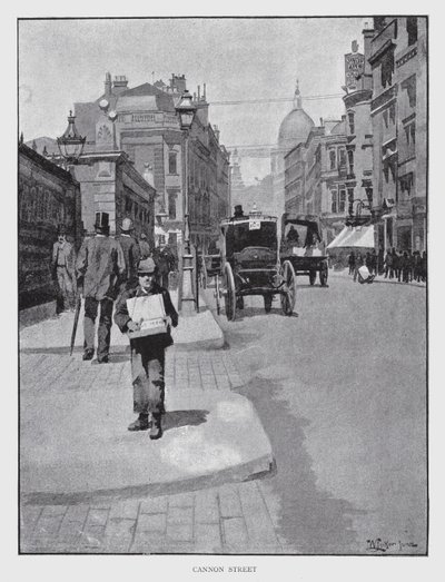 Cannon Street da William Luker