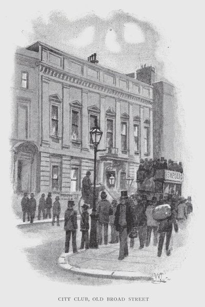 City Club, Old Broad Street da William Luker