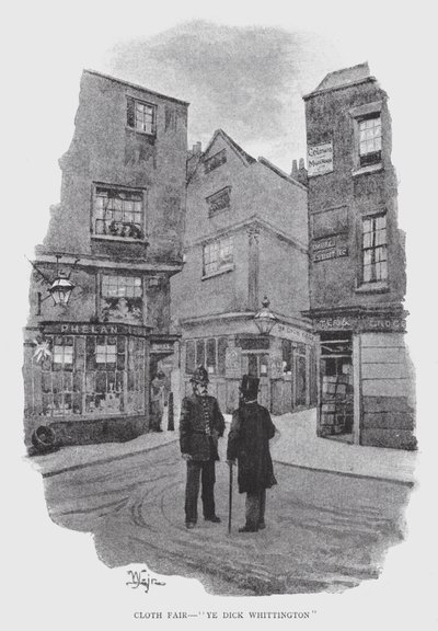 Cloth Fair, "Ye Dick Whittington" da William Luker