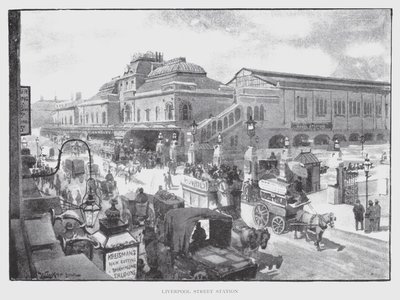 Stazione di Liverpool Street da William Luker