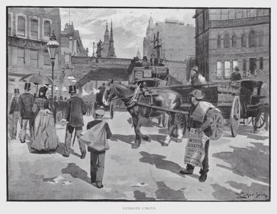 Ludgate Circus da William Luker