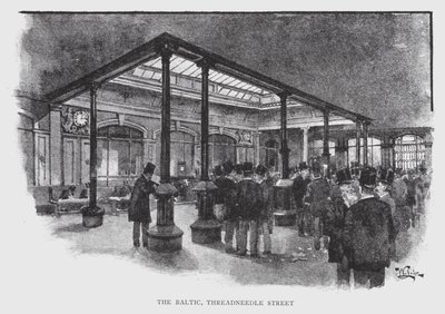 Il Baltico, Threadneedle Street da William Luker