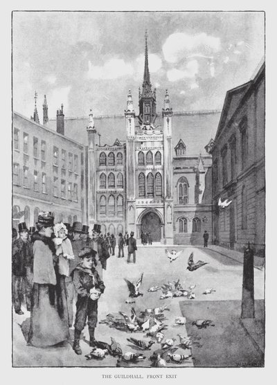 The Guildhall, Uscita principale da William Luker