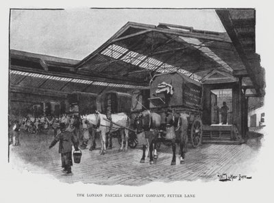 The London Parcels Delivery Company, Fetter Lane da William Luker