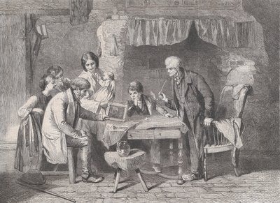 Ritratto del Nonno, da Illustrated London News, 4 gennaio 1862 da William Luson Thomas