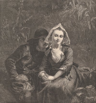 La dichiarazione, da Illustrated London News, 29 agosto 1868 da William Luson Thomas