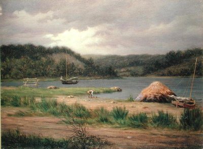 Raccolta di vongole, Long Island da William M Davis