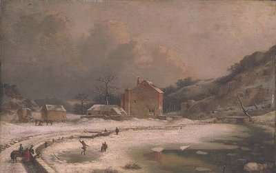 Scena Invernale da William Malbon
