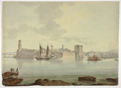Porto davanti alla città fortificata da William Marlow
