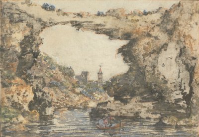 Ponte di roccia alla Scuola di Virgilio da William Marlow