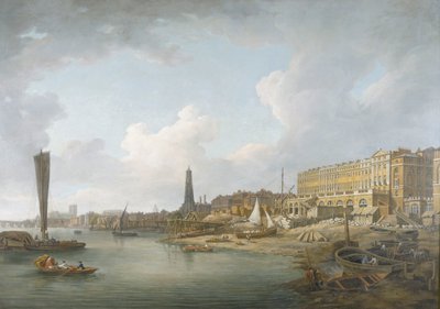 Il lungofiume di Londra tra Westminster e l