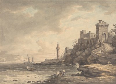 Veduta di Livorno da William Marlow