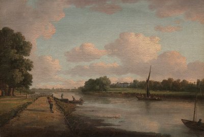 Veduta del fiume Tamigi a Richmond da William Marlow