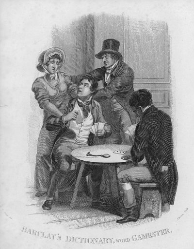 Dizionario di Barclays, parola: Giocatore da William Marshall (after) Craig
