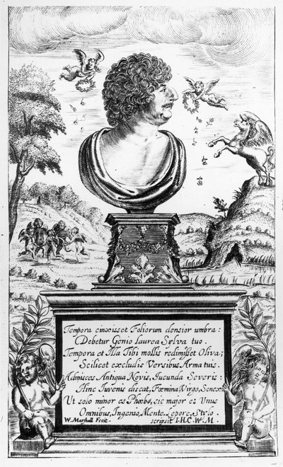 Robert Herrick (1591-1674), inciso dall