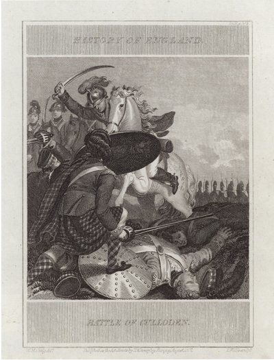 Battaglia di Culloden da William Marshall Craig