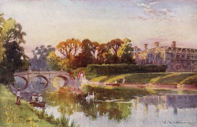 Clare College e Ponte dal Cam, Sera d