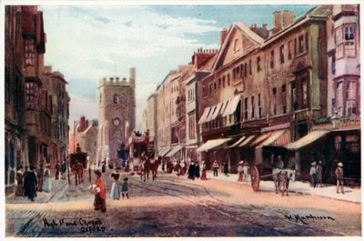 High Street, lato Carfax da William Matthison