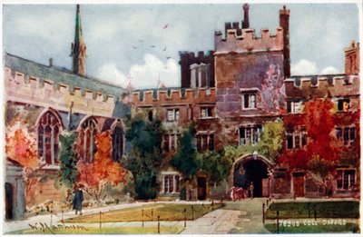 Jesus College da William Matthison