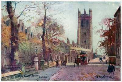 Torre del Magdalen College da William Matthison