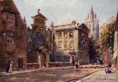 Peterhouse dalla Strada da William Matthison